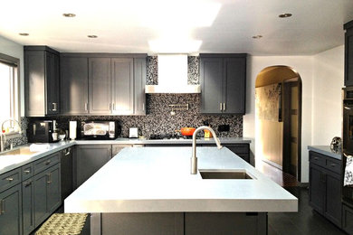 Kitchen - modern kitchen idea in Los Angeles