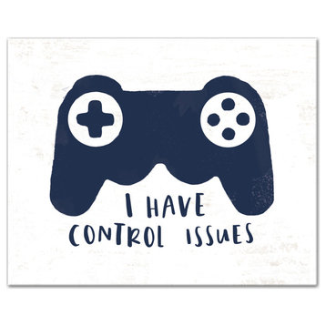 I Have Control Issues 20x16 Canvas Wall Art