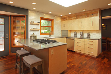 Transitional home design photo in Minneapolis