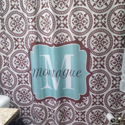 Chic Personalized Shower Curtains - Shower Curtains