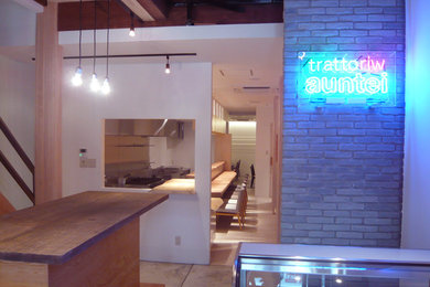 Design ideas for a modern home design in Osaka.