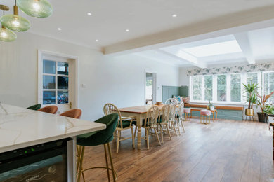 This is an example of a traditional kitchen in Surrey.