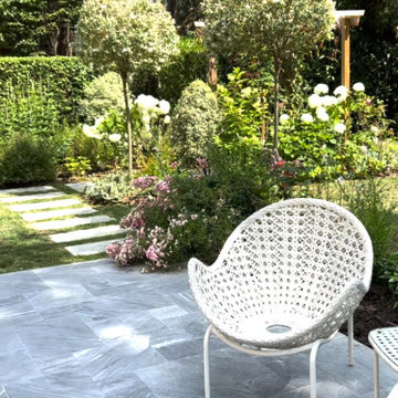 Un jardin de fleurs