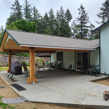 Inviting Covered Patio Renovation