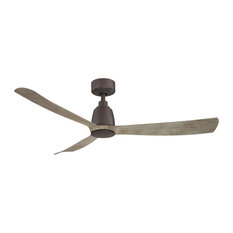 Fanimation FPD8534 Kute 52" 3 Blade Outdoor Ceiling Fan - Matte Greige