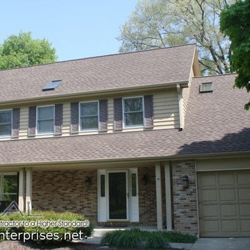Barkwood GAF Timberline HD Shingle Roofing in Naperville.