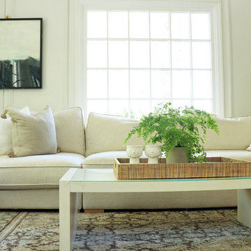 Award-Winning Living Room & Entry Design