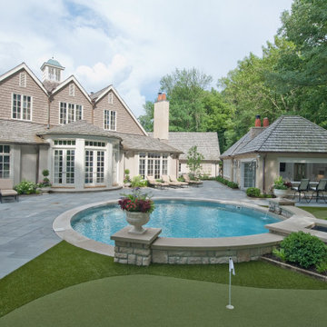 Pool house & pavilion