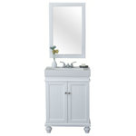 Legion Furniture - Legion Furniture Sink Vanity 24", Matte White - Stylish and functional, the Sink Vanity from Legion Furniture is a gorgeous addition to both your master bathroom or guest bathroom. The vanity offers plenty of storage space for all your bathroom necessities and is sure to be a welcome update to your bathroom space (faucet and mirror not included).