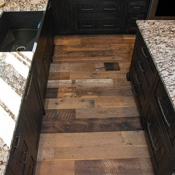 Reclaimed White Oak Barn Wood Floor in Bucks County, PA