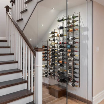 Transitional Wine Cellar by Imagination Wine Cellars