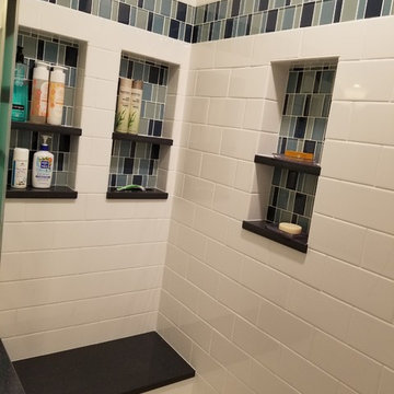Transitional Basement Bathroom in Green Lane