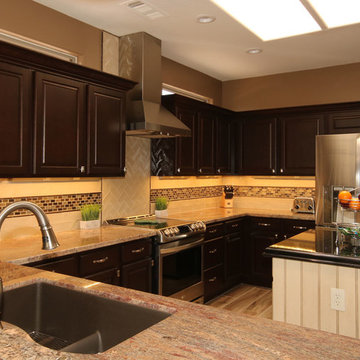 Sun City Grand AZ Home Remodel Eclectic Design