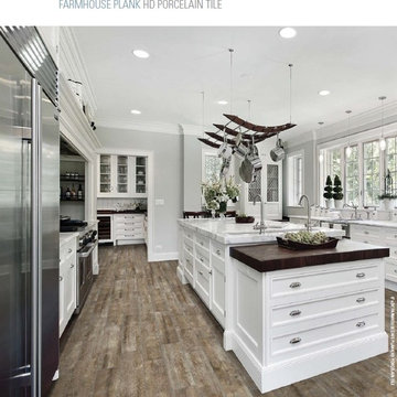 Wood-Look Porcelain Tiles