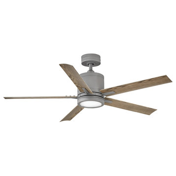 Hinkley Vail 52" LED Indoor/Outdoor Ceiling Fan, Graphite