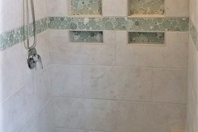 Shower tile remodel