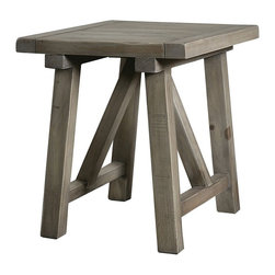 Farmhouse End Table - Side Tables And End Tables