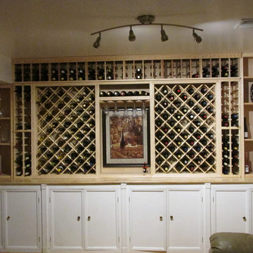 Build in Wine Rack Bar in Vintner & Mini Stack Series