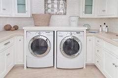 Looking for advice on countertop over washer and dryer : r/HomeImprovement