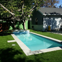 Small backyard pool