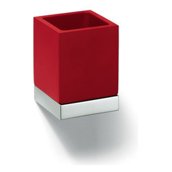 Flash L206 ROS Wall Mounted Toothbrush Holder in Red - Toothbrush Holders