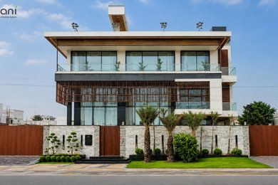 Minimalist exterior home photo in Other