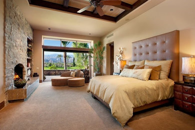 Bedroom - transitional bedroom idea in Other