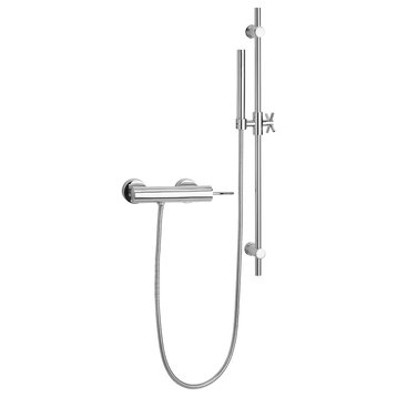 Thor Wall Mounted Shower Mixer With Hand Spray On Bar