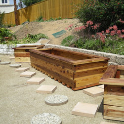 Encinitas yard. Planter boxes - Outdoor Products