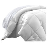 Home Collection - Home Collection Down Alternative Hypoallergenic Duvet Insert, King - The perfect duvet insert to pair with your favorite duvet cover and keep you cozy all year round.  This Down-Alternative duvet insert from the Home Collection features the perfect loft and Down-like feel to keep you warm and toasty while you sleep.  Designed for healthy living and 100% hypoallergenic for allergy sufferers, this luxury duvet insert presents a quality alternative to Down with incredible loft and end to end baffle-box construction, preventing fiber from shifting, eliminating the need for regular fluffing.