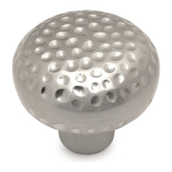 Cosmas - Cosmas 10551SN Satin Nickel Round Zinc Cabinet Knob - Cabinet And Drawer Knobs