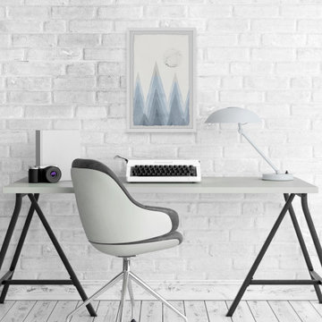 "Mountain Sharp" Framed Painting Print