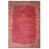 The Imperial Hand-Knotted Rug, Rust, 5x8