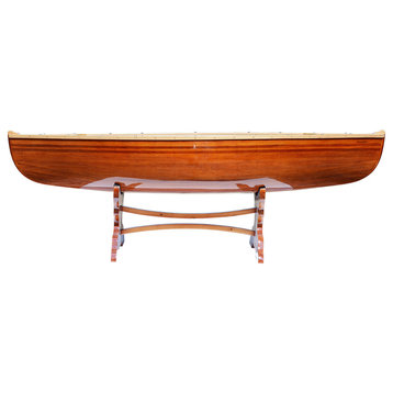 Canoe Table 5 Feet handmade wooden boat