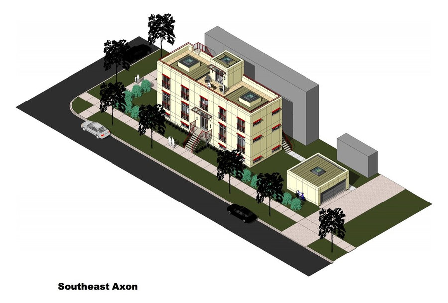 Modern Classic Roof Garden