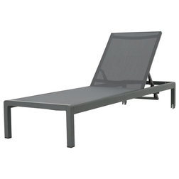 Contemporary Outdoor Chaise Lounges by GDFStudio