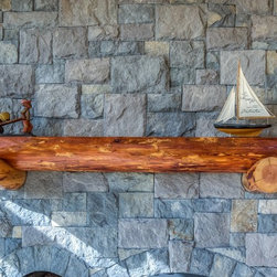 La Center Timber Framing Dream Home - Tabletop Fireplaces