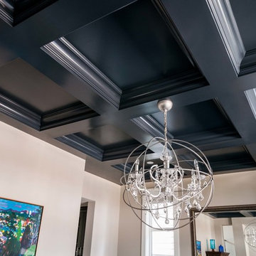 Dramatic Coffered Ceiling