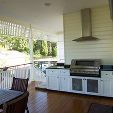 Patio river house