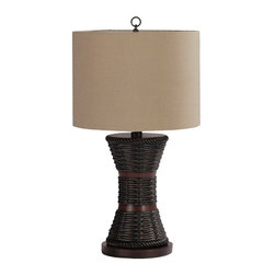 Classic Woven Outdoor Lamp - Outdoor Table Lamps