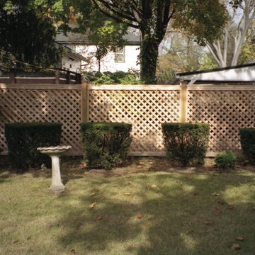 Diagonal Lattice Fence
