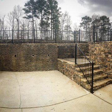 Retaining Wall Repair and Stone Veneer