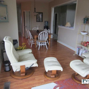 Pergo Brand Laminate Floor Installation Sunroom