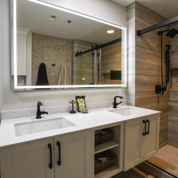 Tesh Master bath and Powder room