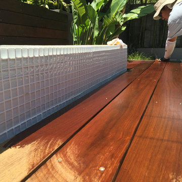 Eagle Rock- Ipe Deck & Water Feature