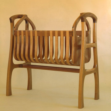 Honduran mahogany cradle