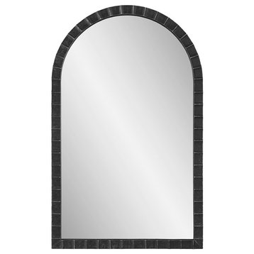 Uttermost Dandridge Black Arch Mirror 09784