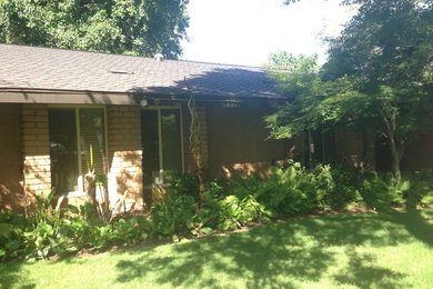 Inspiration for a 1950s exterior home remodel in Other