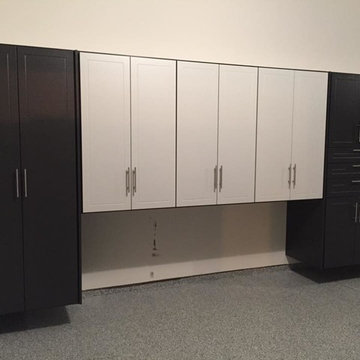 Garage Cabinet and Floor Coating in Chesterfield, MO