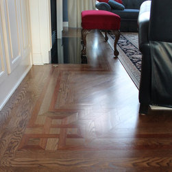 Hardwood Floors with Border - Hardwood Flooring